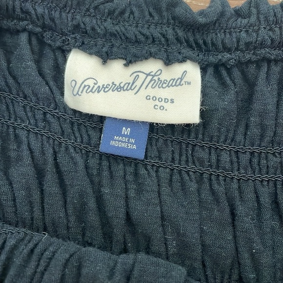 Universal Thread Black Ruffled Tank Top - Picture 2 of 2